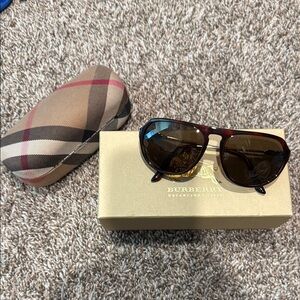 Burberry Tortoise Shell Sunglasses
